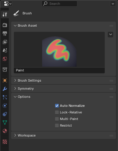 auto normilize setting