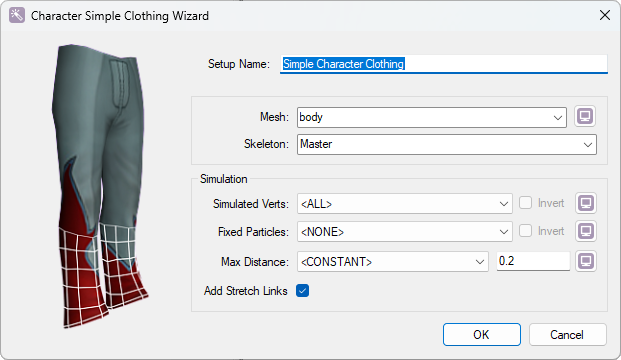 simple clothing window pop up
